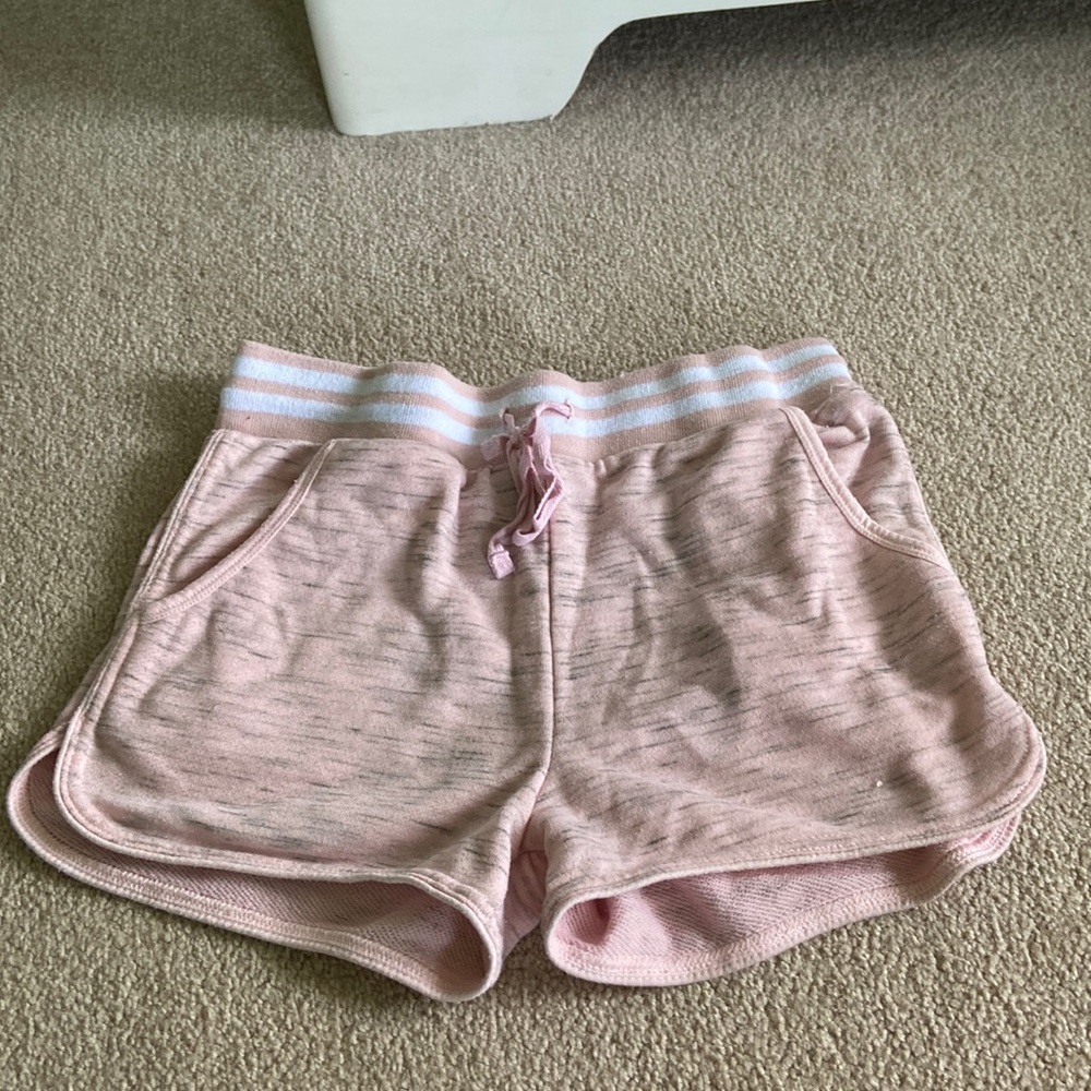 Pink Heather Athletic Shorts